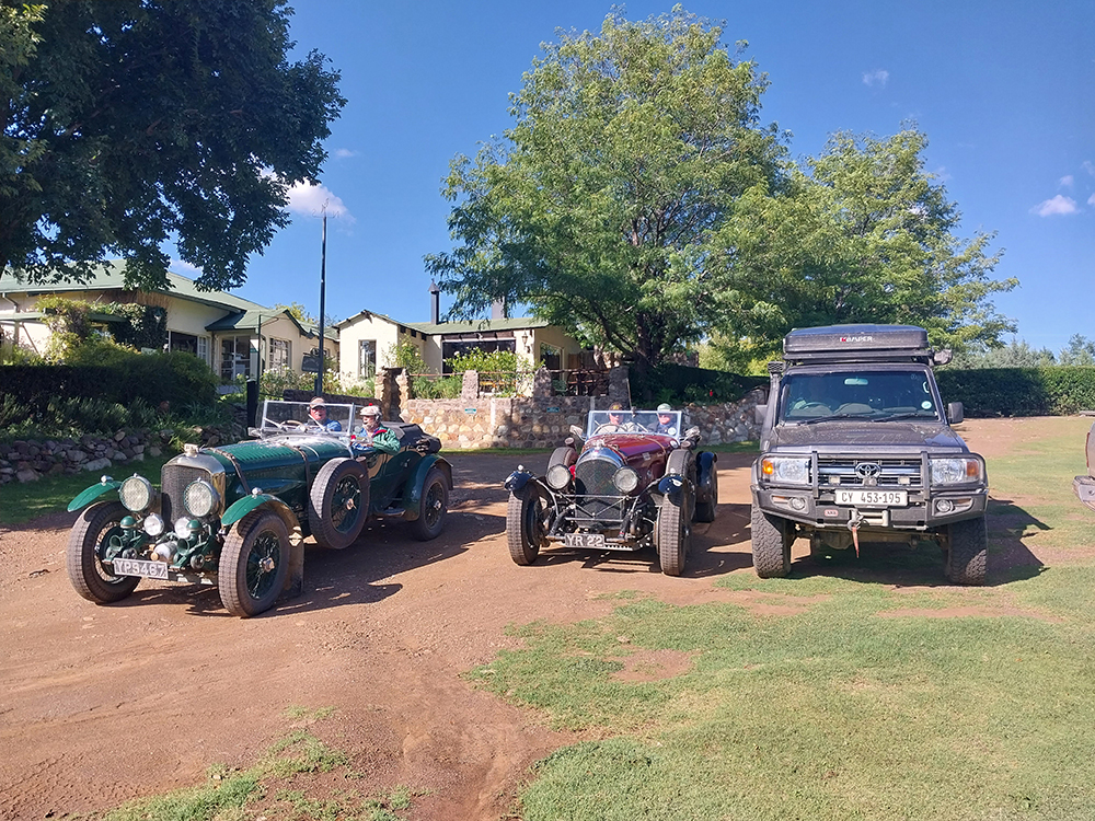 Vintage cars in Rhodes